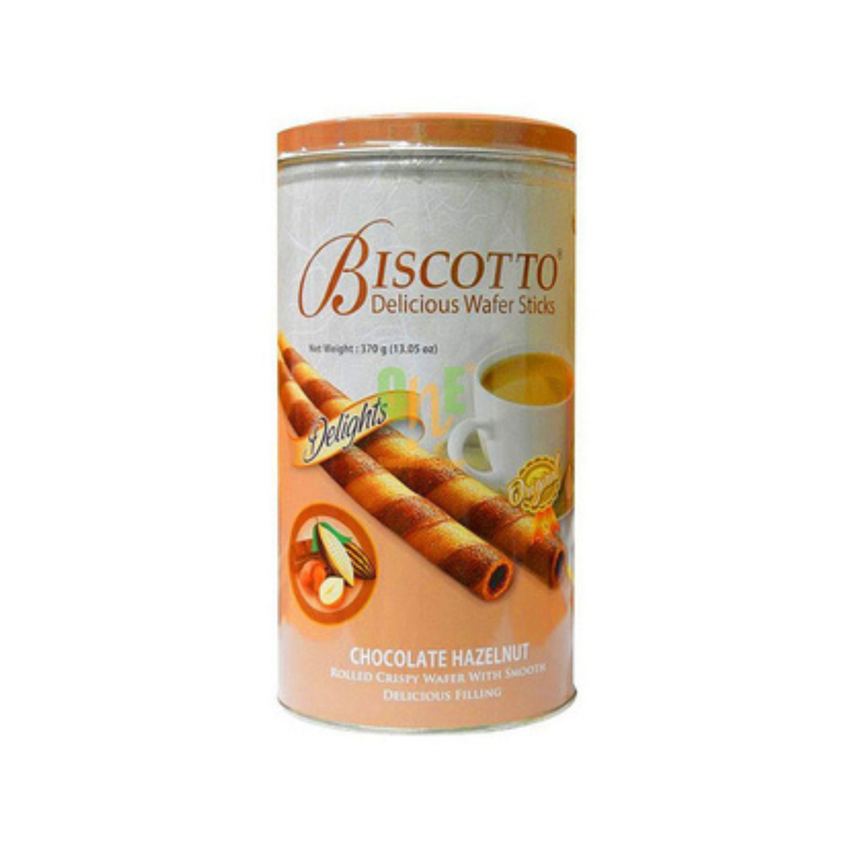 Biscotto Wafers Sticks Chocolate Hazelnut, 370g