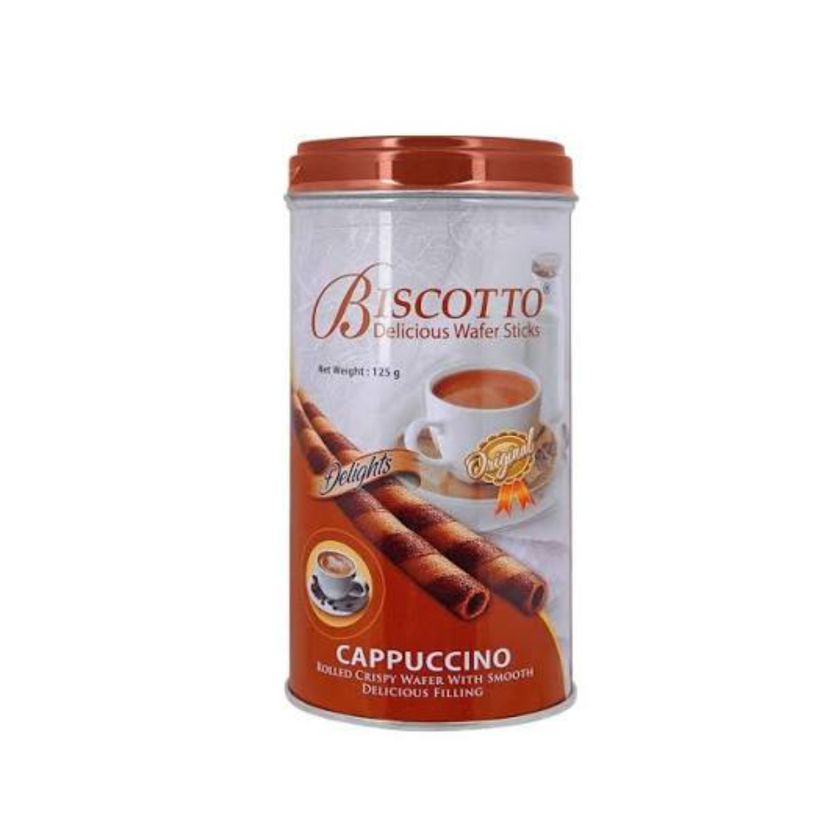 Biscotto Wafers Sticks Cappuccino 125g