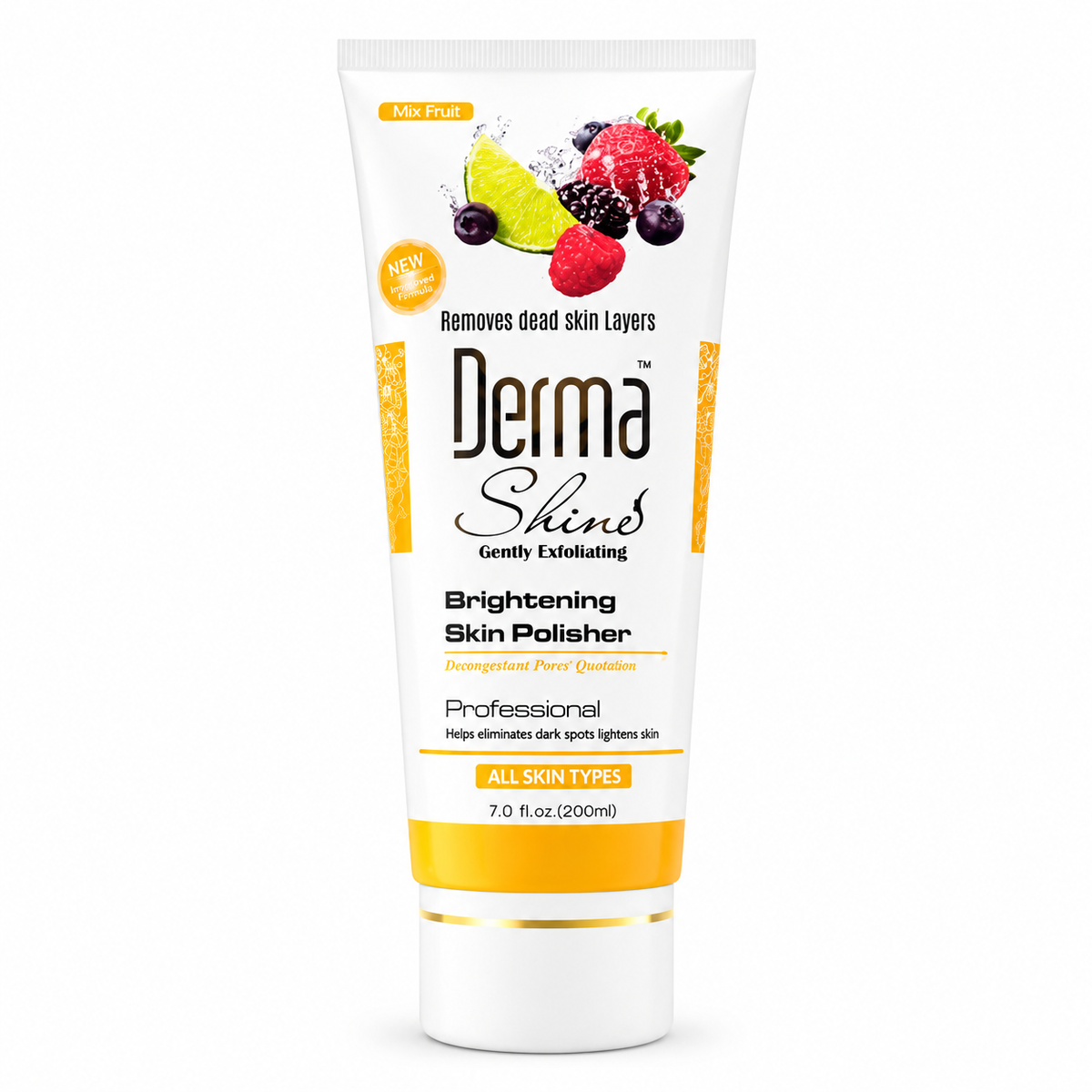 Derma Shine Mix Fruits Brightening Skin Polisher