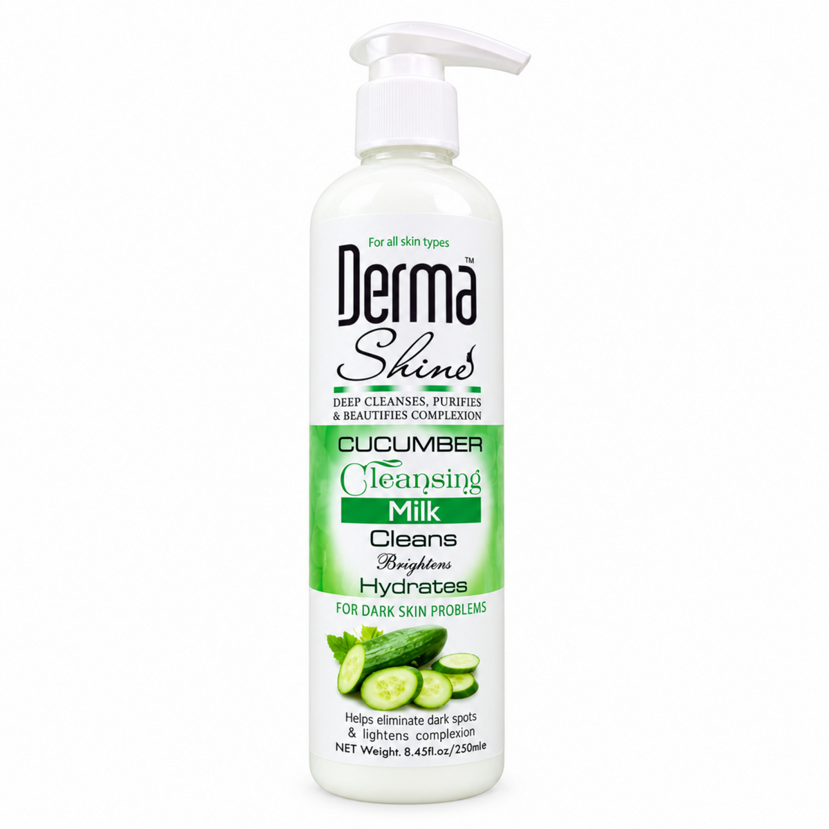 Derma Shine Cucumber Cleansing Milk