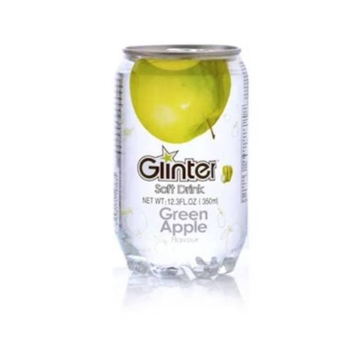 Glinter Sparkling Drink With Green Apple 350ml