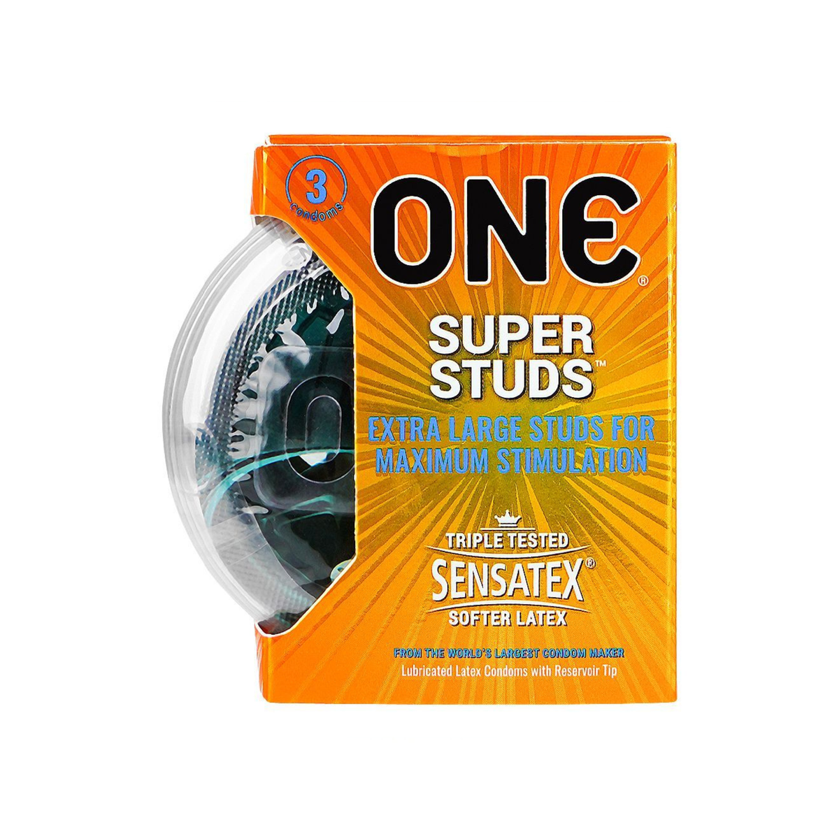 One Super Stubs 3 Amazing Styles Condoms