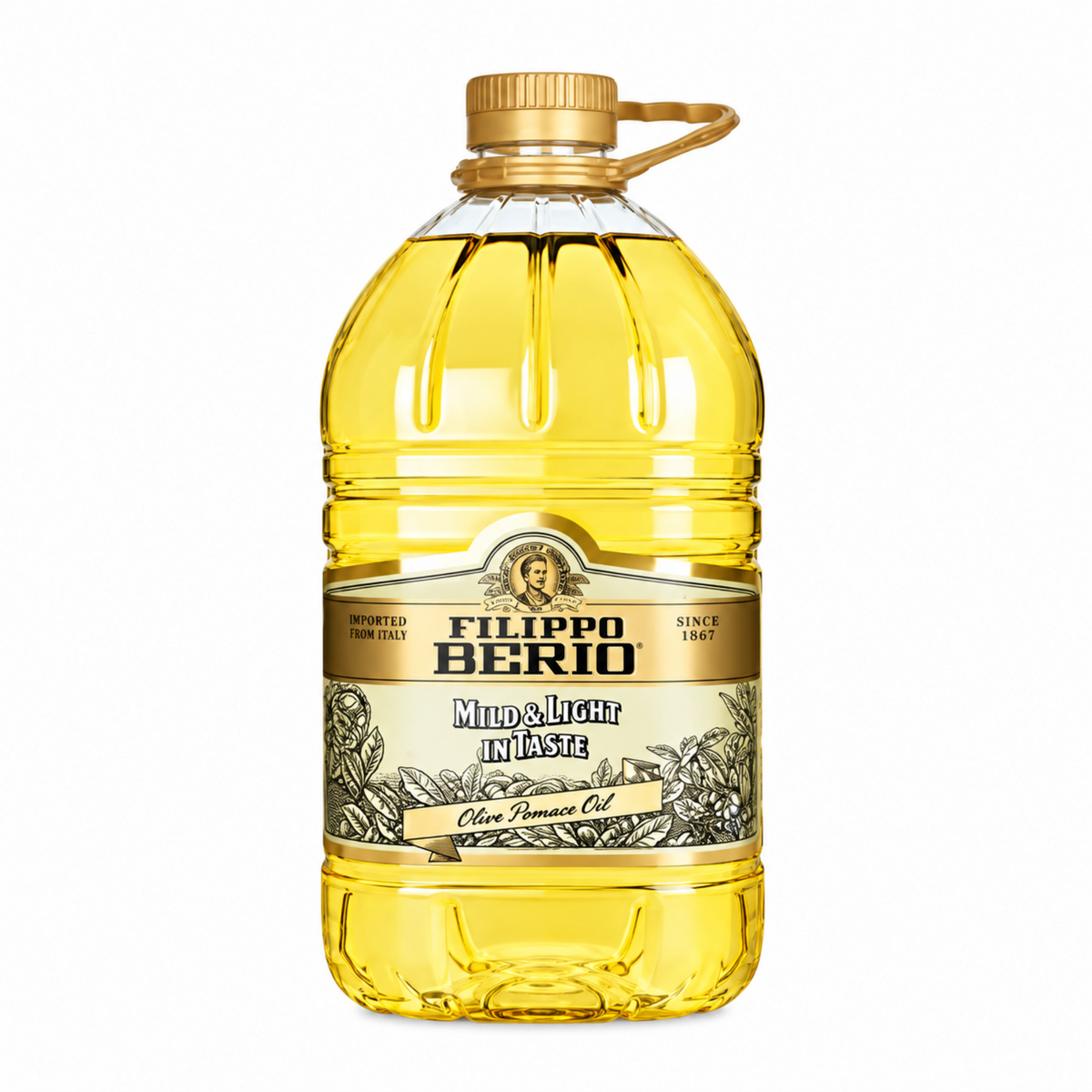 Fillip Berio Olive Oil Mild & Light Pet.5L