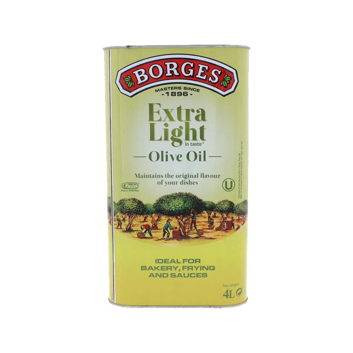 Borges Olive Oil Extra Virgin Tin 4L