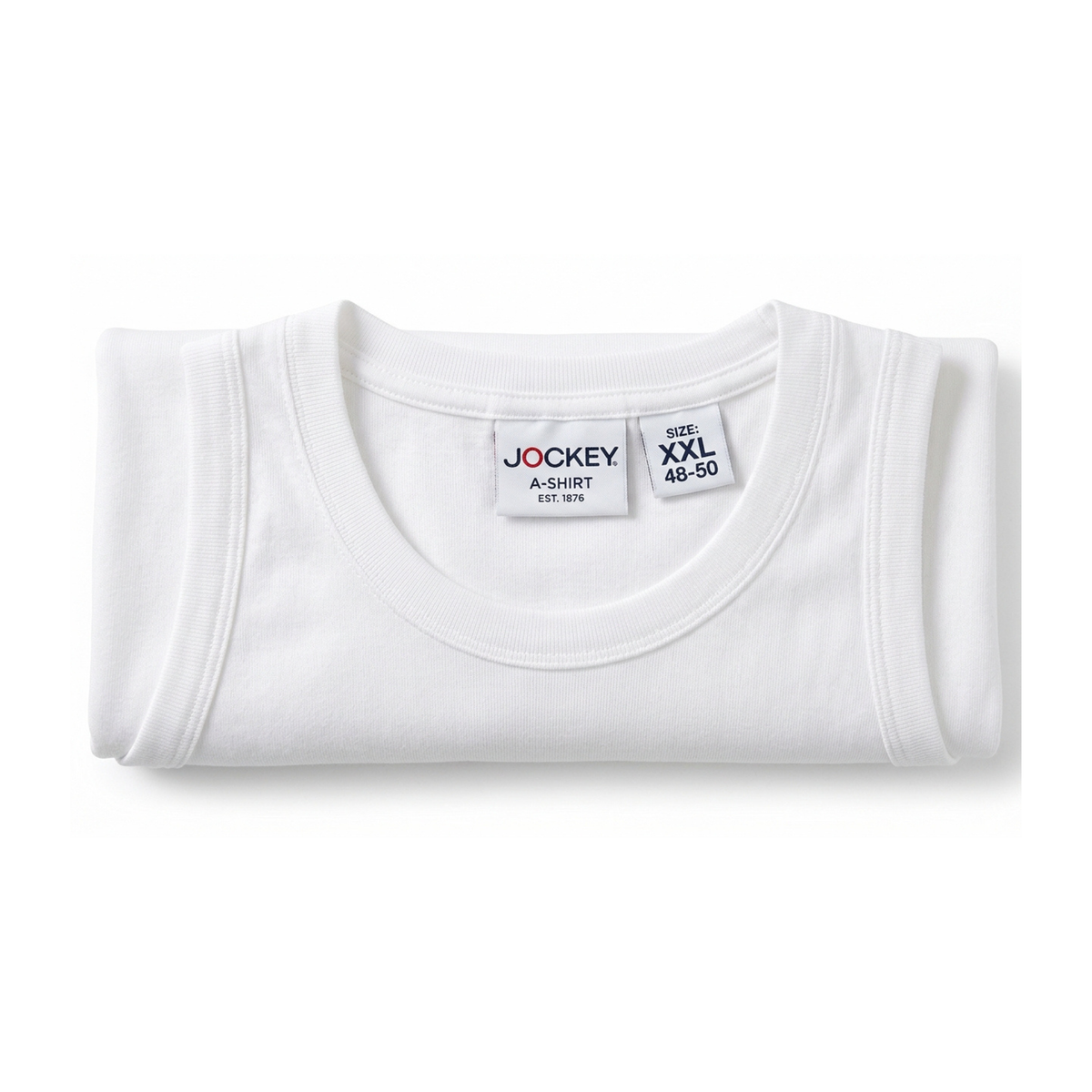 Jockey A-Shirt Size XXL Color White