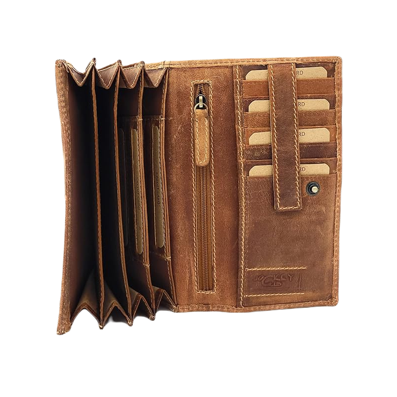 Jockey Leather Wallet C-448 Brown