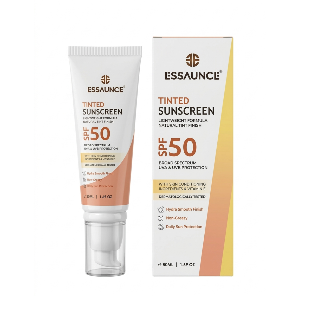 ESSAUNCE Tinted Sunscreen SPF 50 - 50ml