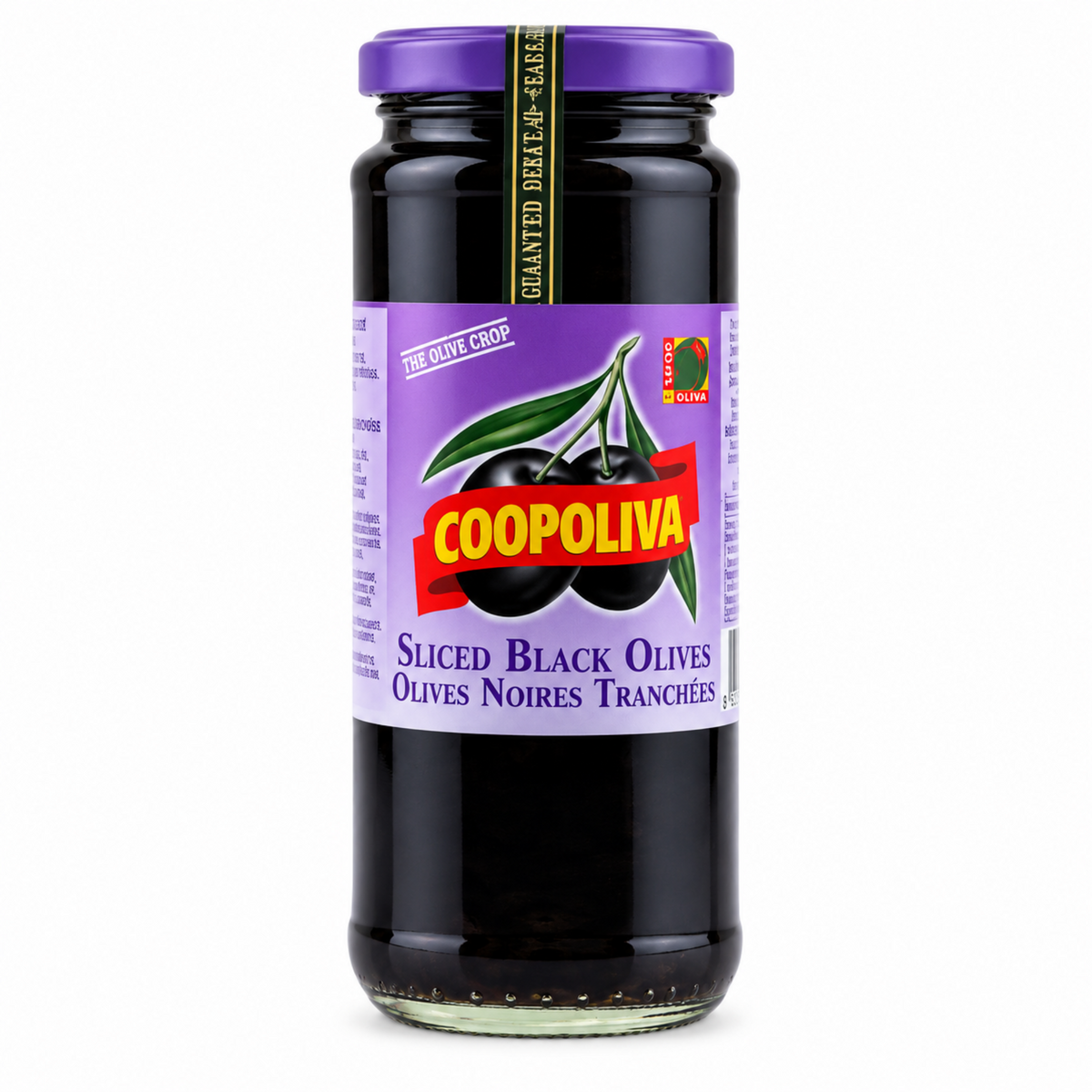 Coopoliva Pitted Black Olive 450g