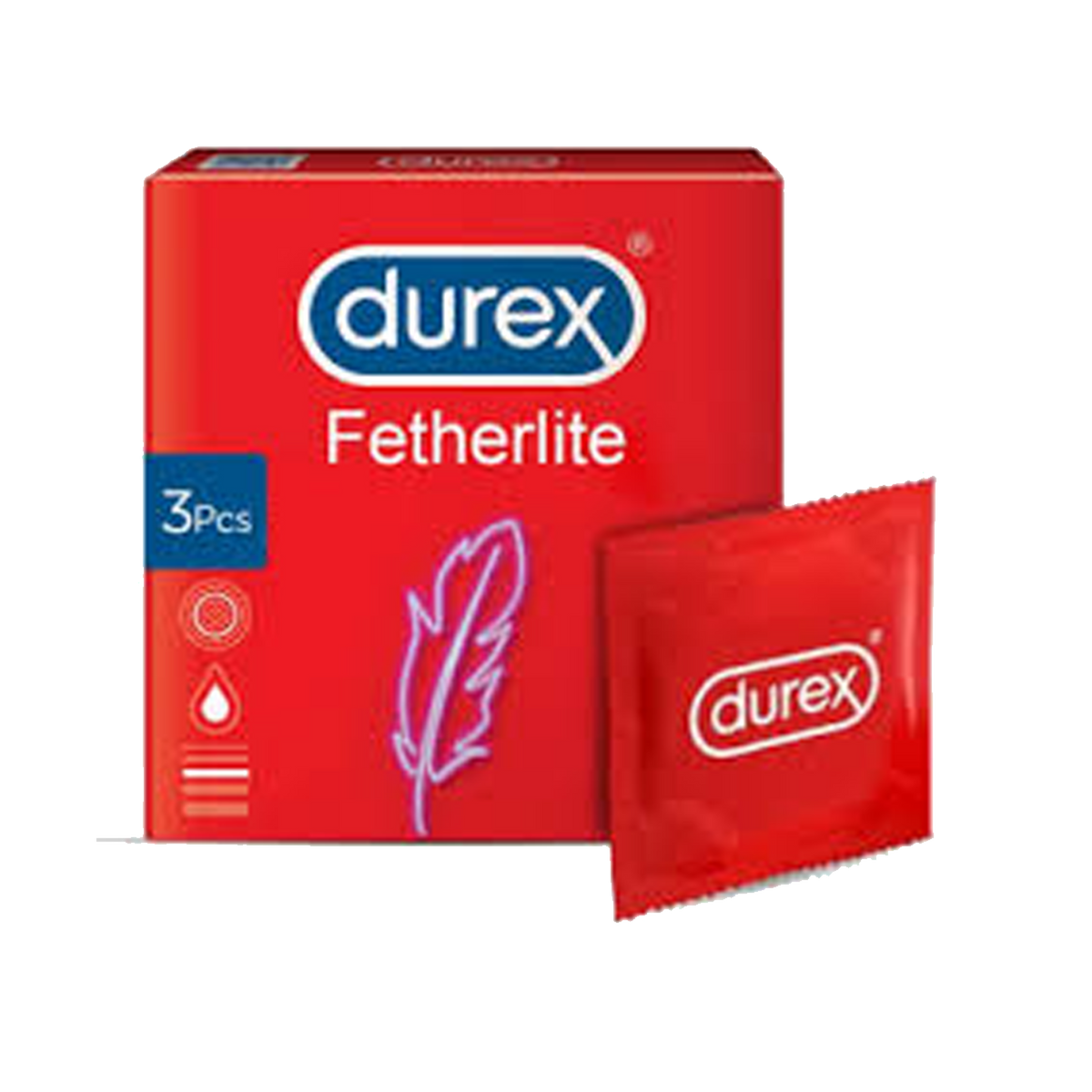 Durex Condoms 3 pack Fetherlite