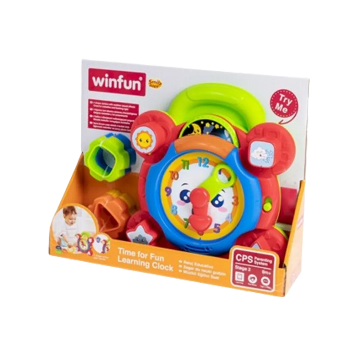 Winfun Time For Fun Learning Clock (000675)