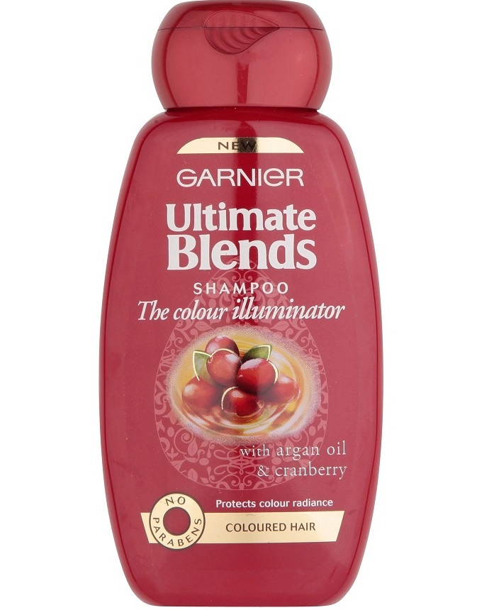 Garnier Shampoo Ultimate Blend Organ Oil & Cranberry 