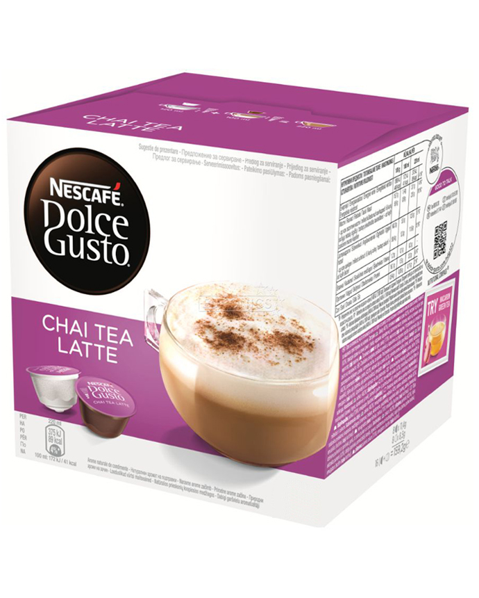 Nescafe Dolce Gusto Coffee Capsule Chai Tea Latte 100.8g