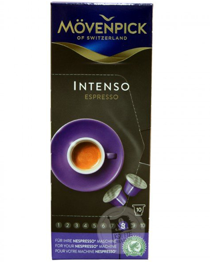 Movenpick Coffee Capsules Intenso Espresso 10 Count 