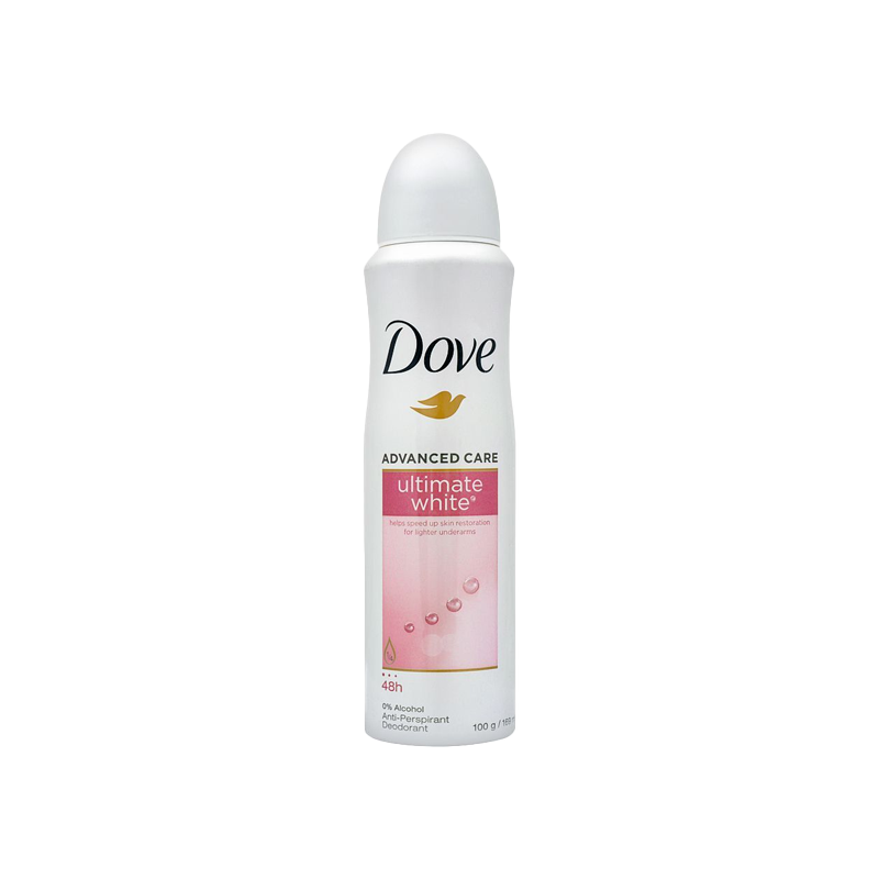 Dove Ultimate White Body Spray 169ml