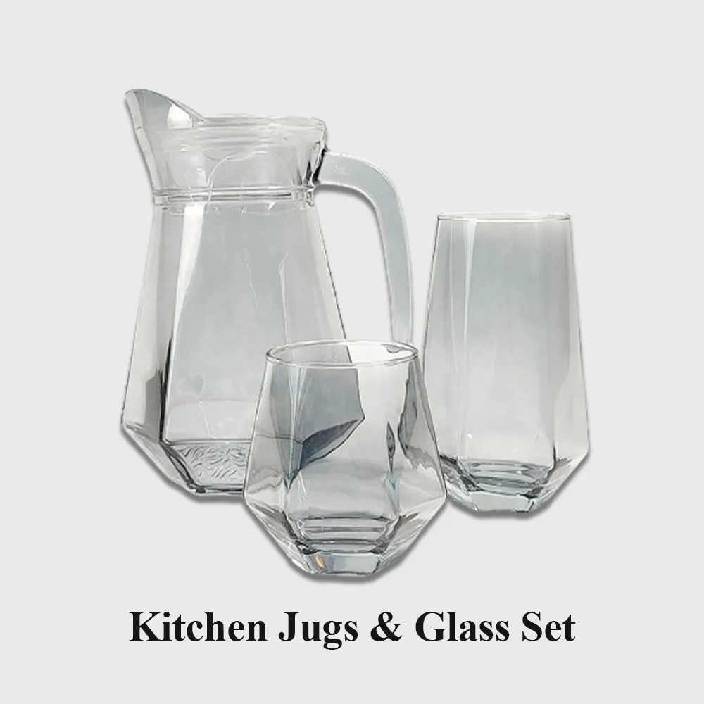 Kitchen Jugs & Glass Set