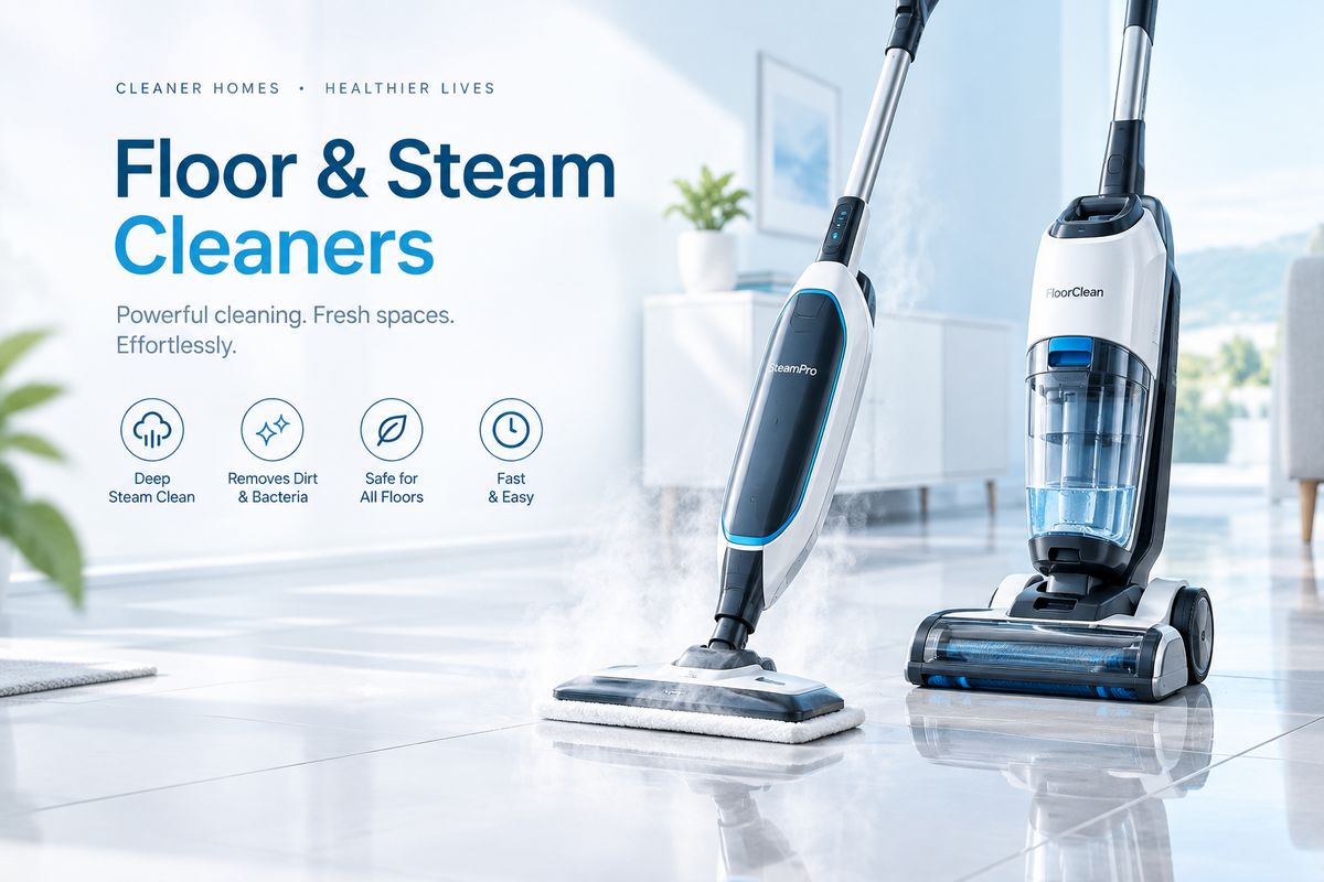 Floor & Steam Cleaners