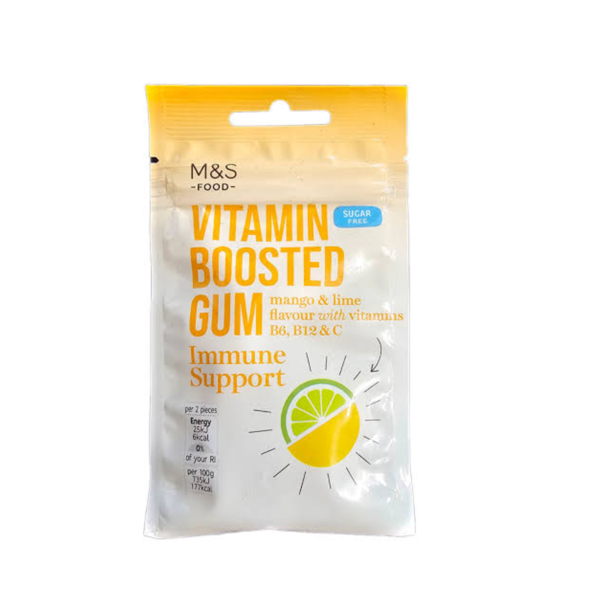 Marks n Spencer SF Mango Lime Gum 27g