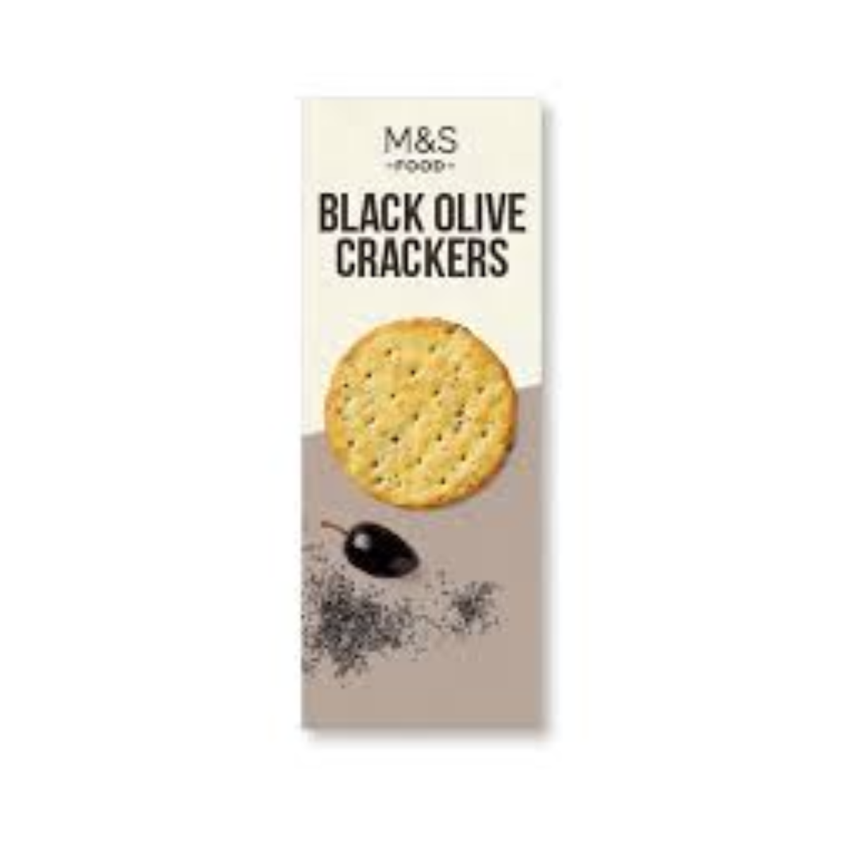 Marks & Spencer Crackers Black Olive 150g