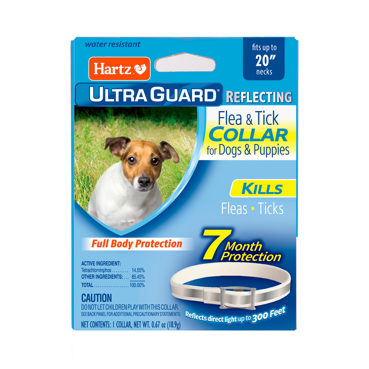 Hartz Ultra Guard Reflecting Flea Tick Dog Collar