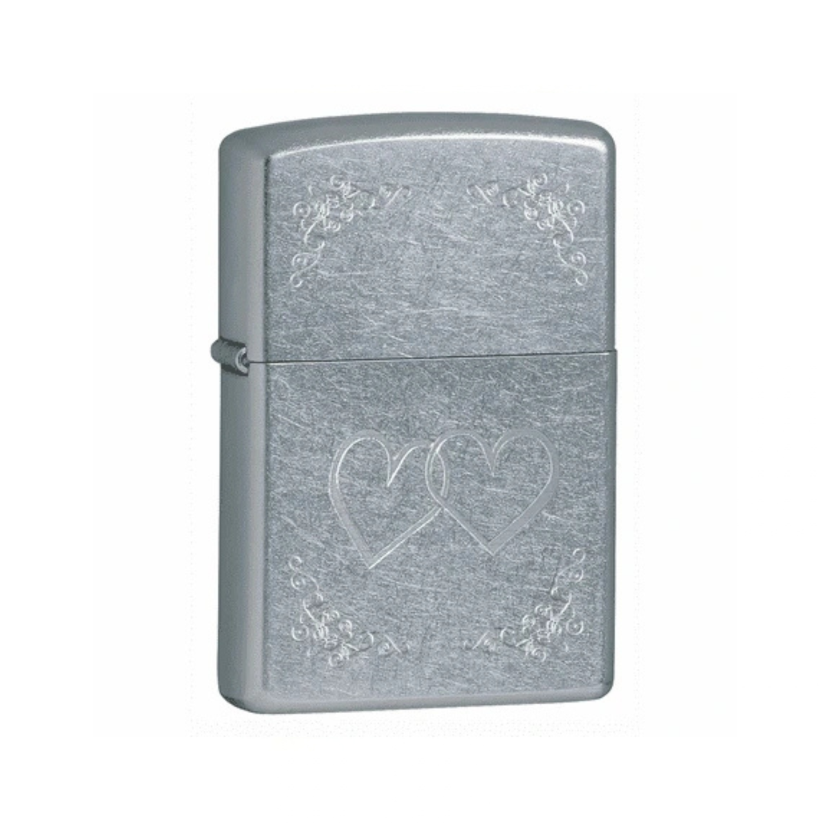 Zippo Lighter Heart To Heart 24016