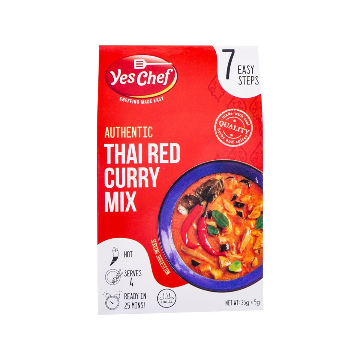 Authentic Thai Red Curry Mix 35g