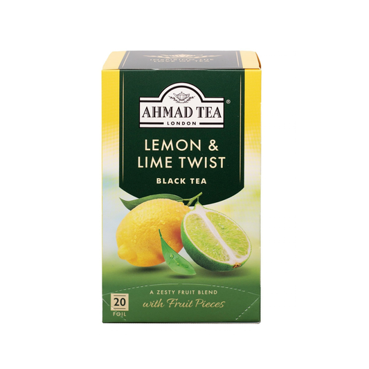 Ahmad Black Tea 20 Tea Bags Lemon & Lime 40g
