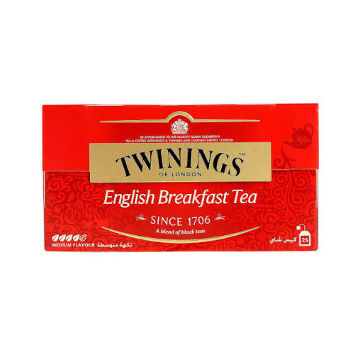 Twinings English Breakfast 25 Tea Bags 50g