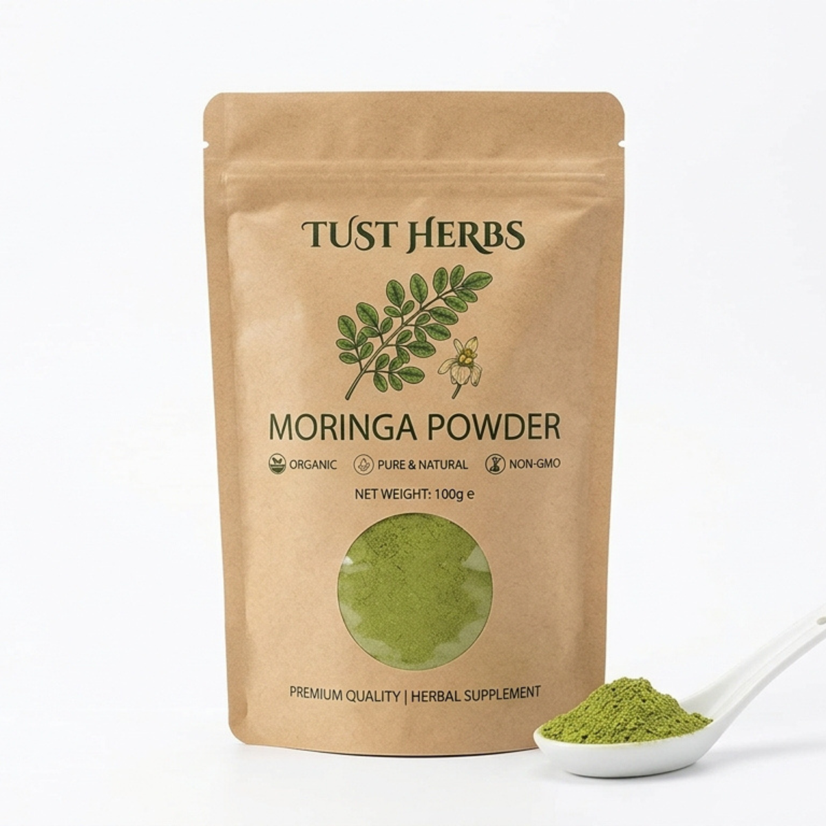 Tust Herbs Moringa powder 100g