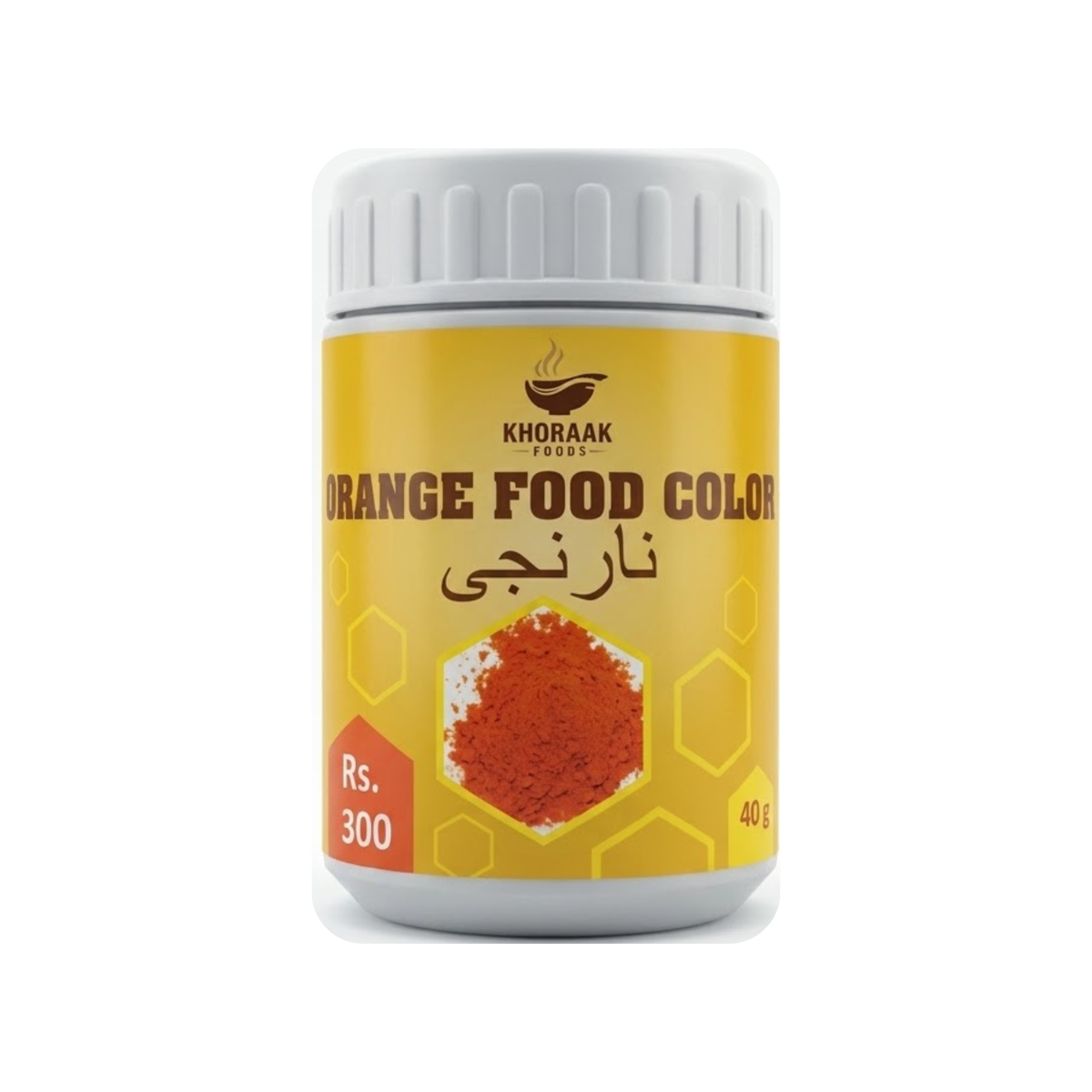 Khorak Orange Food Color 40g