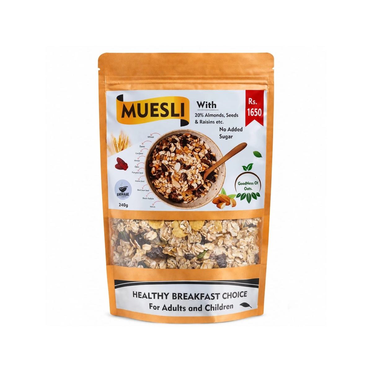 Khorak Muesli 240g