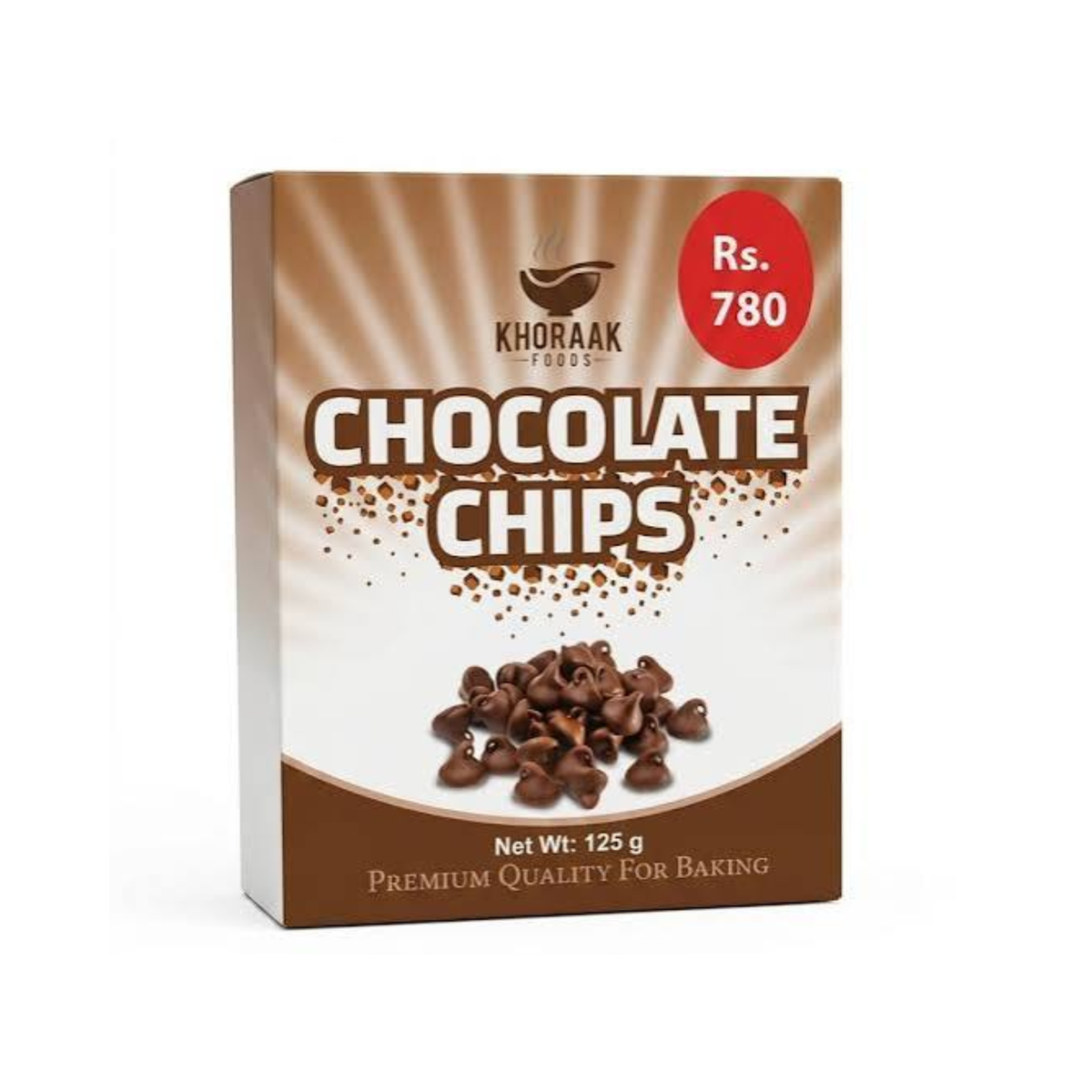 Khorak Chocolate Chip 125g