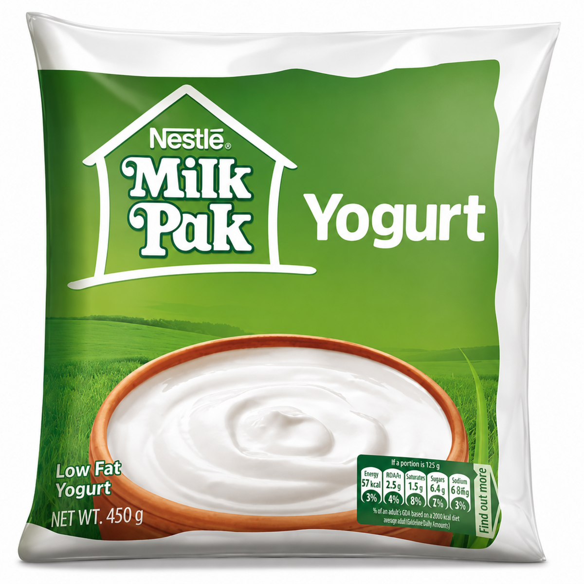 Nestle Milk Pack Yogurt Pouch 450g