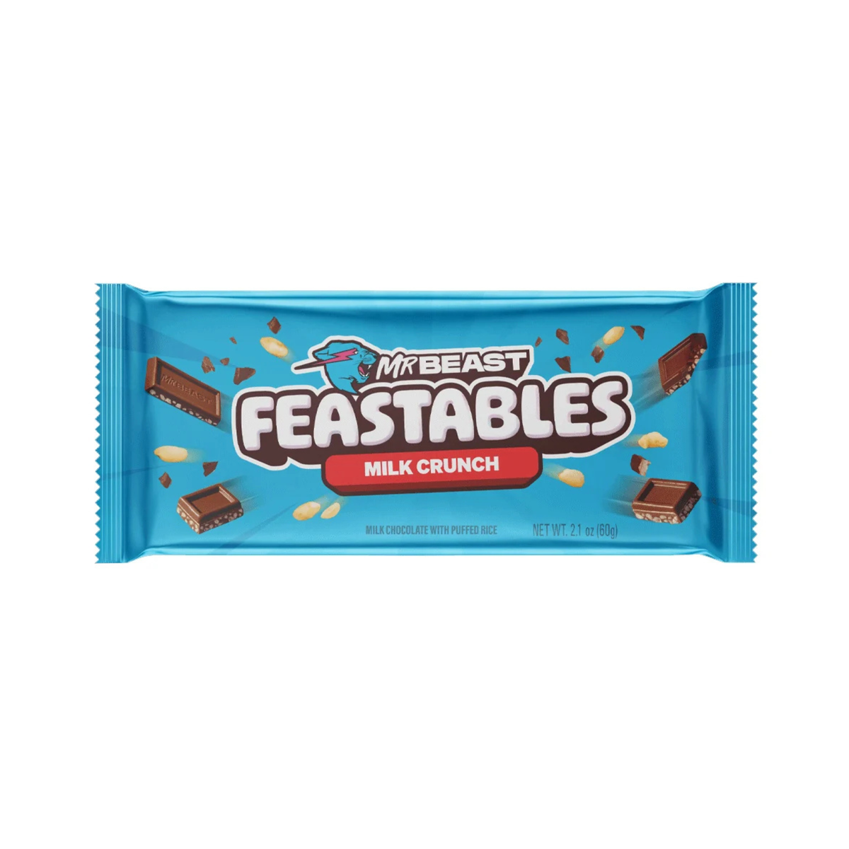 MrBeast Chocolate Feastables Crunch Milk 60g