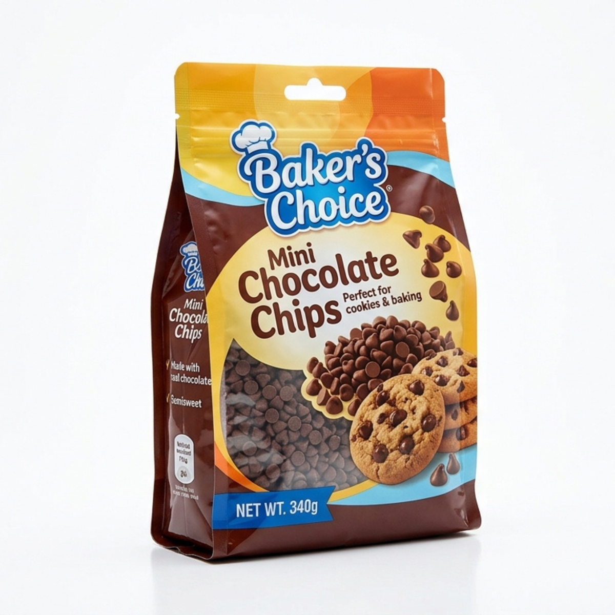 Bakers Choice Mini Chocolate Chips 340g