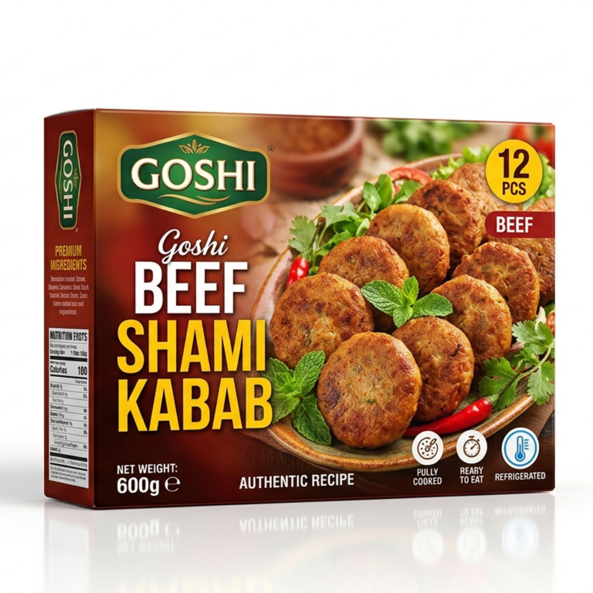 Goshi Beef shami Kabab 12pcs
