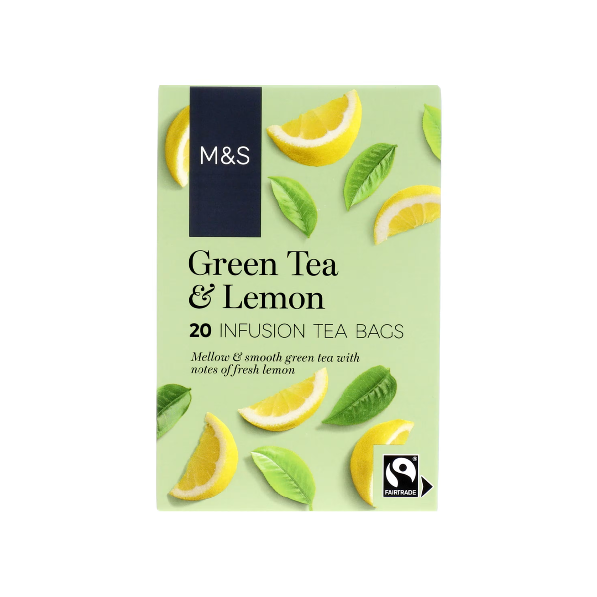 Marks n Spencer Lemon Green 20 Tea Bags 40g