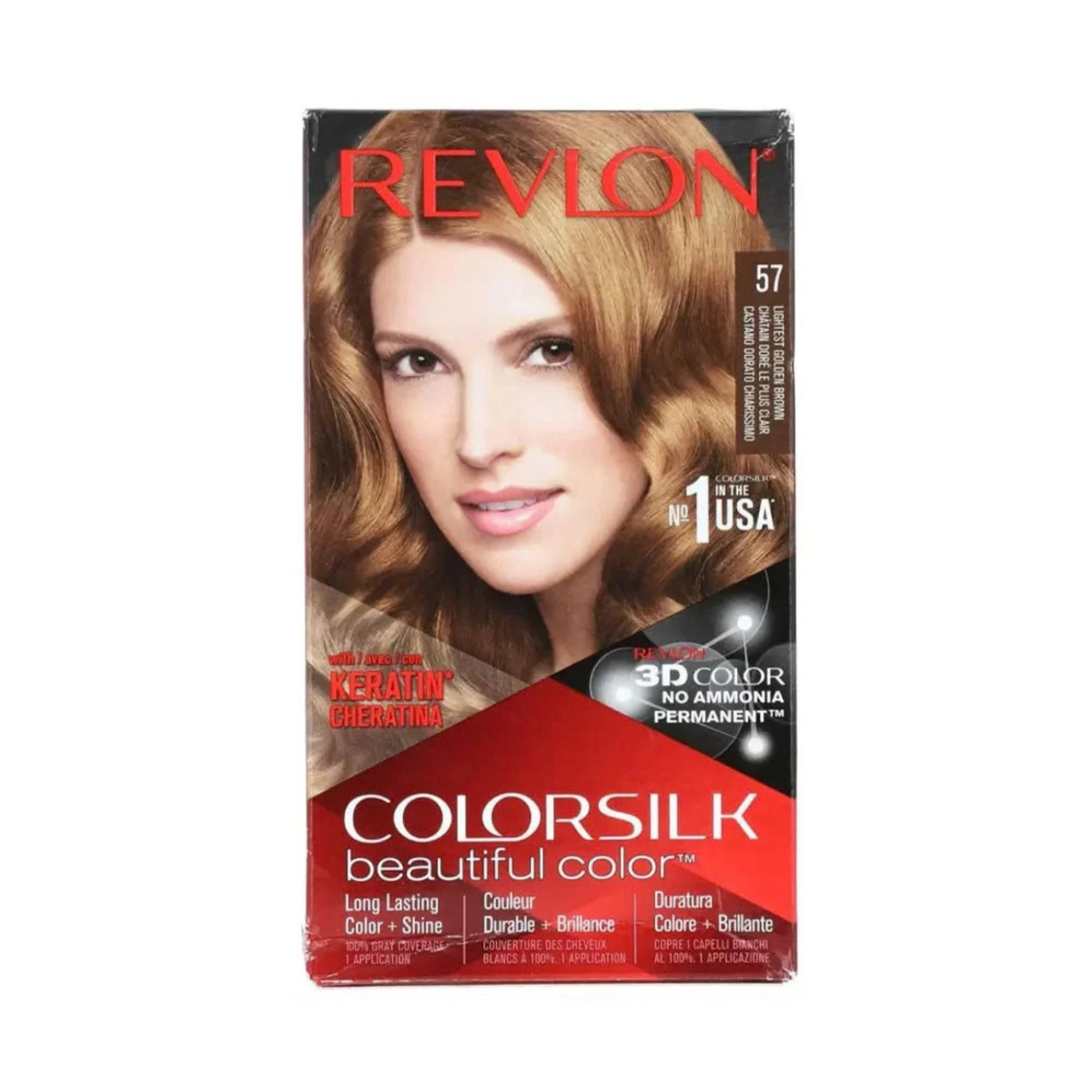Revlon Hair Color Light Golden Brown 57