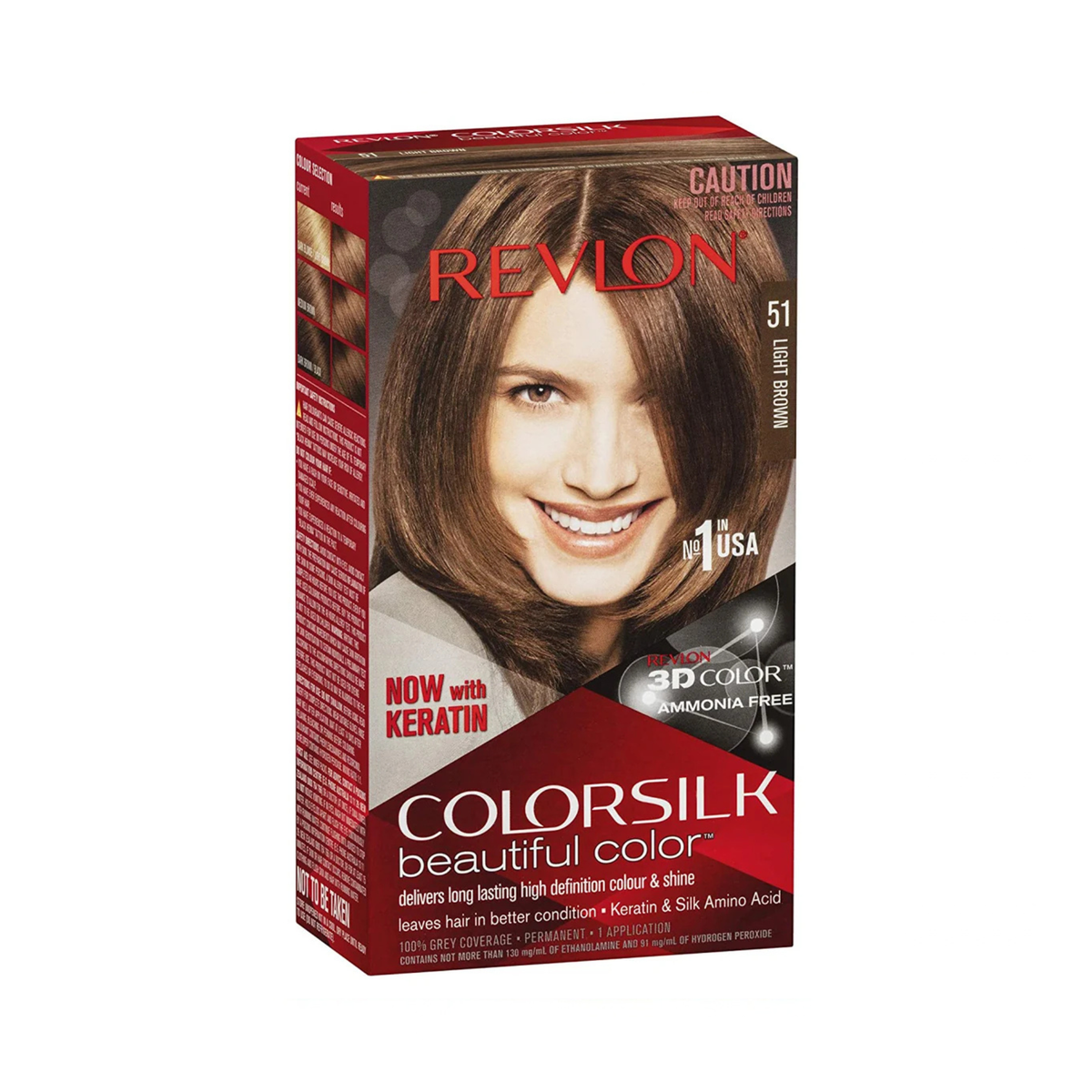 Revlon Hair Color Light Brown 51