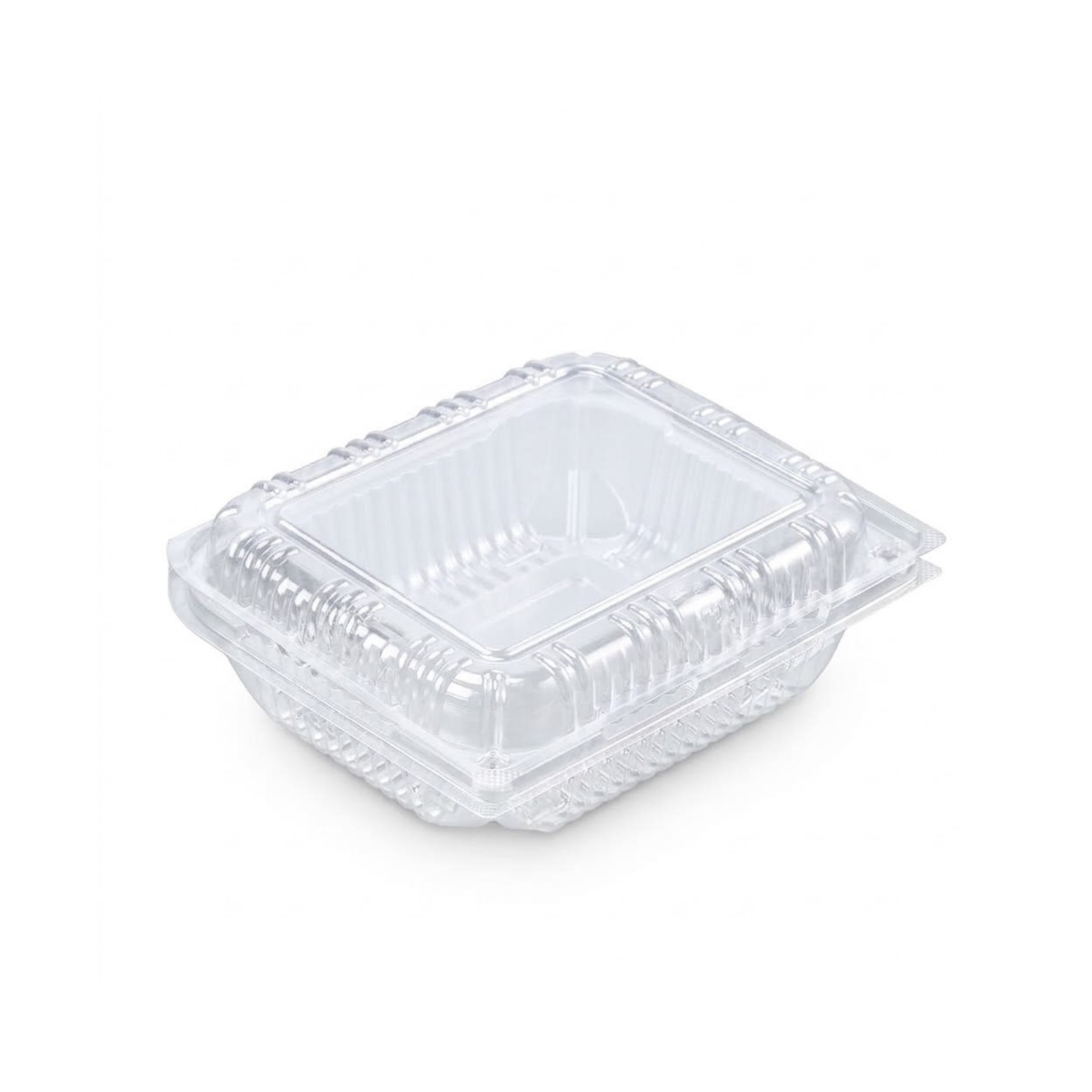 Turkish Plastic Food Containers Transparent Disposable With Lid 500gm