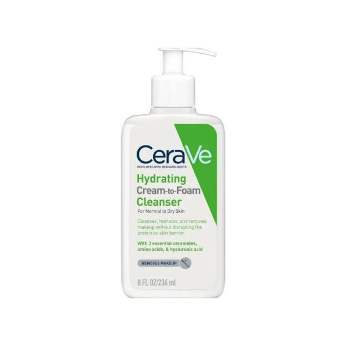 CeraVe Hydrating Cream to Foam Cleanser 236ml