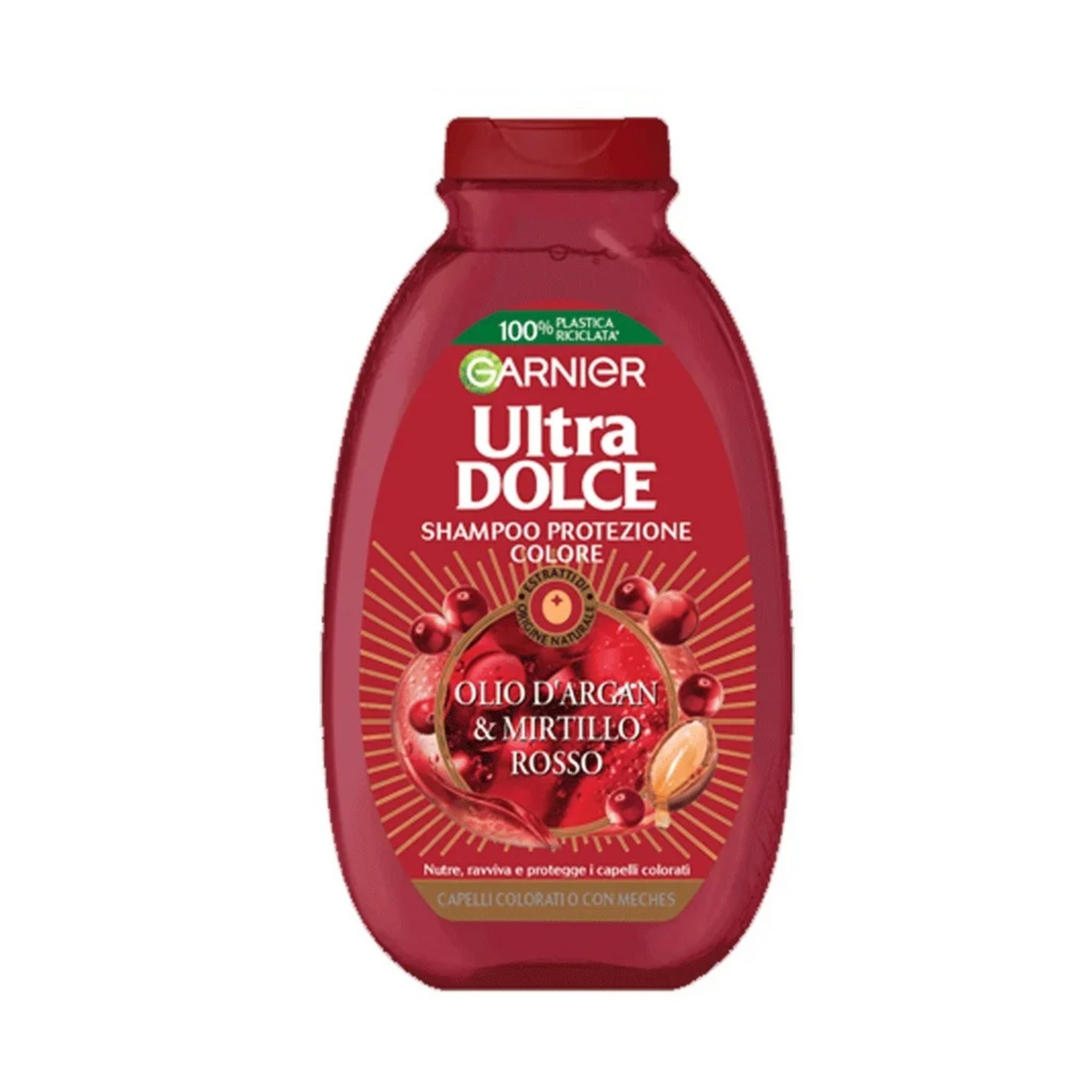 Garnier Ultra Dolce Shampoo Olio D Argan & Mirtillo Rosso