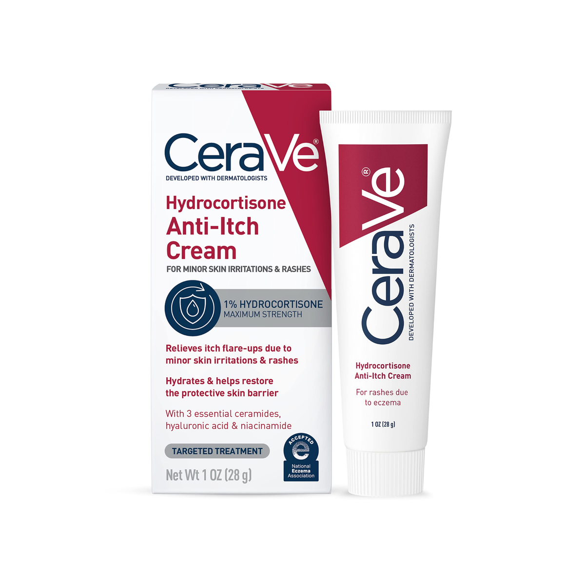 Cerave Hydrocortisone Anti-Itch Cream 28g