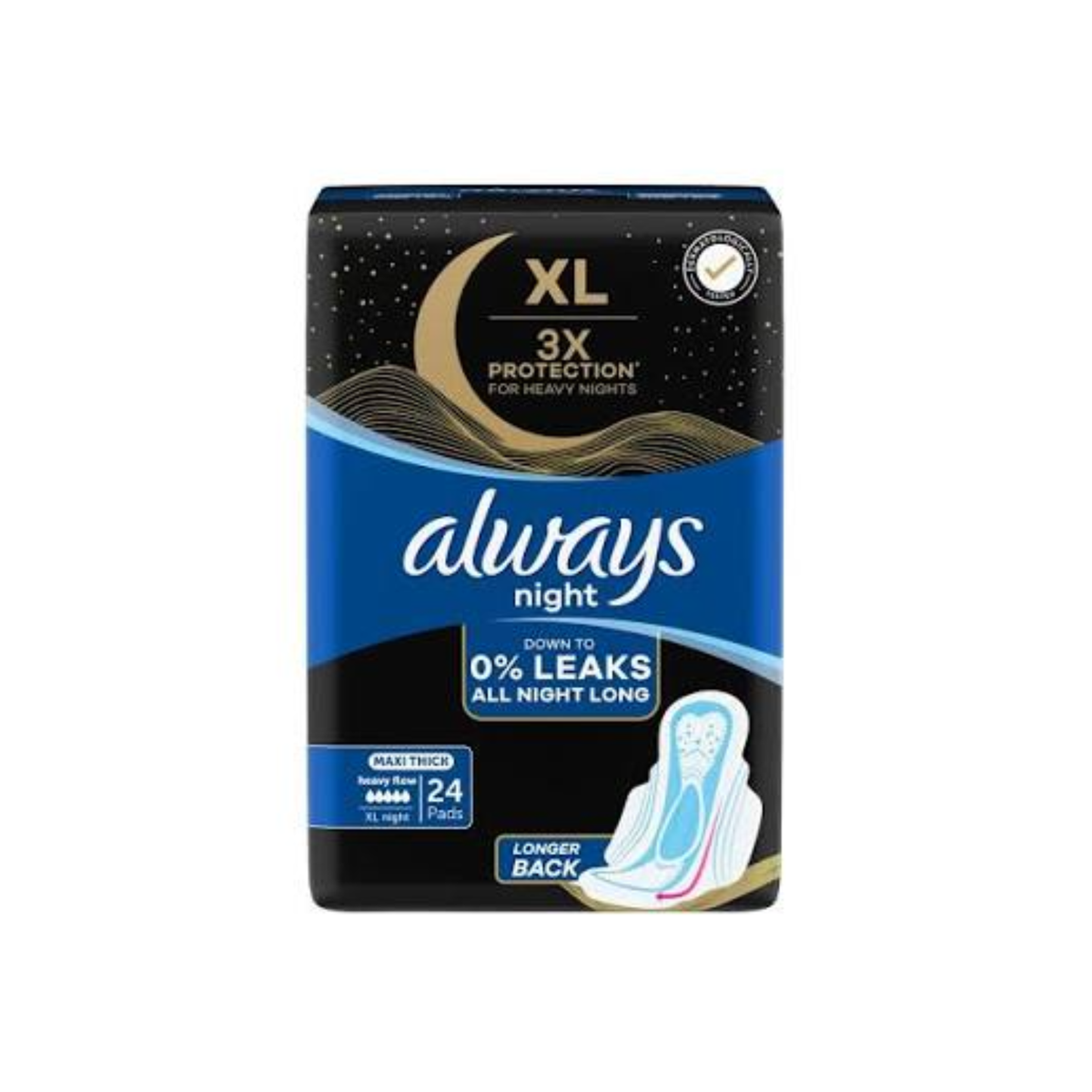 Always Tanga Black 24s