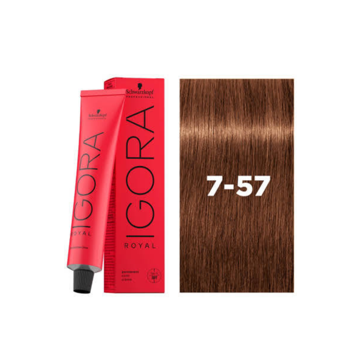Schwarzkopf Igora Royal Hair Color Light Blonde Copper 7-57 60ml
