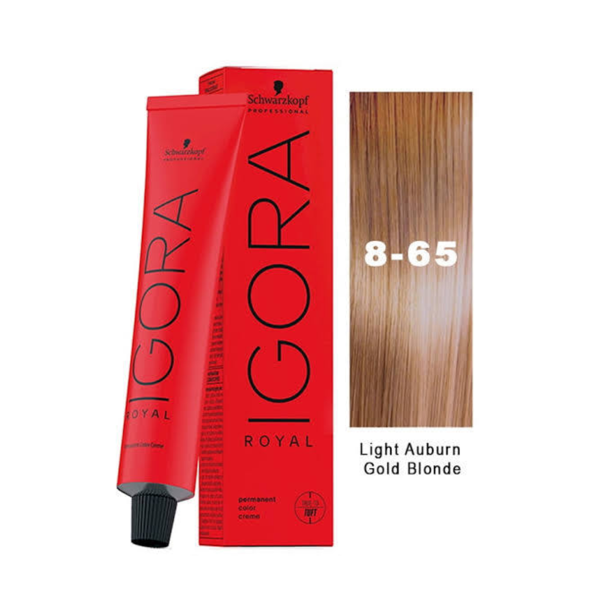 Schwarzkopf Igora Royal Hair Color Light Aubrun G.Blonde 8-65 60ml