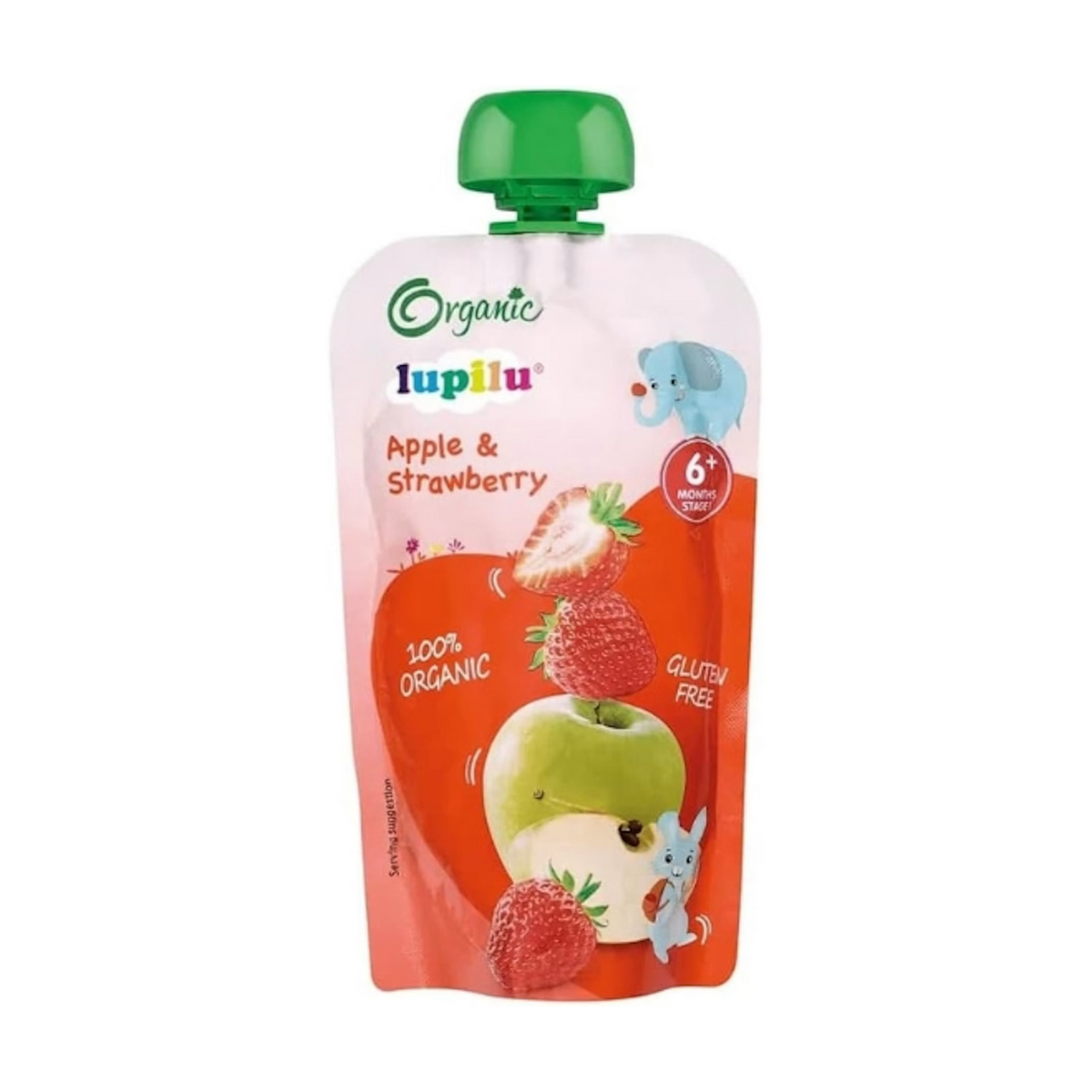 Lupilu Baby Food Organic Apple Strawberry 120g