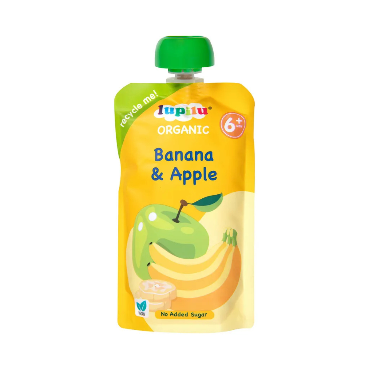Lupilu Baby Food Organic Banana Apple 6+ 120g