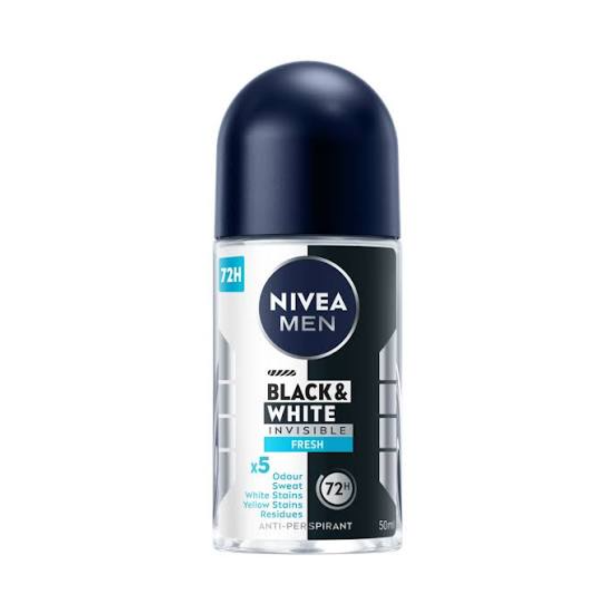 Nivea Men Invisible Black White Fresh Roll On 50ml