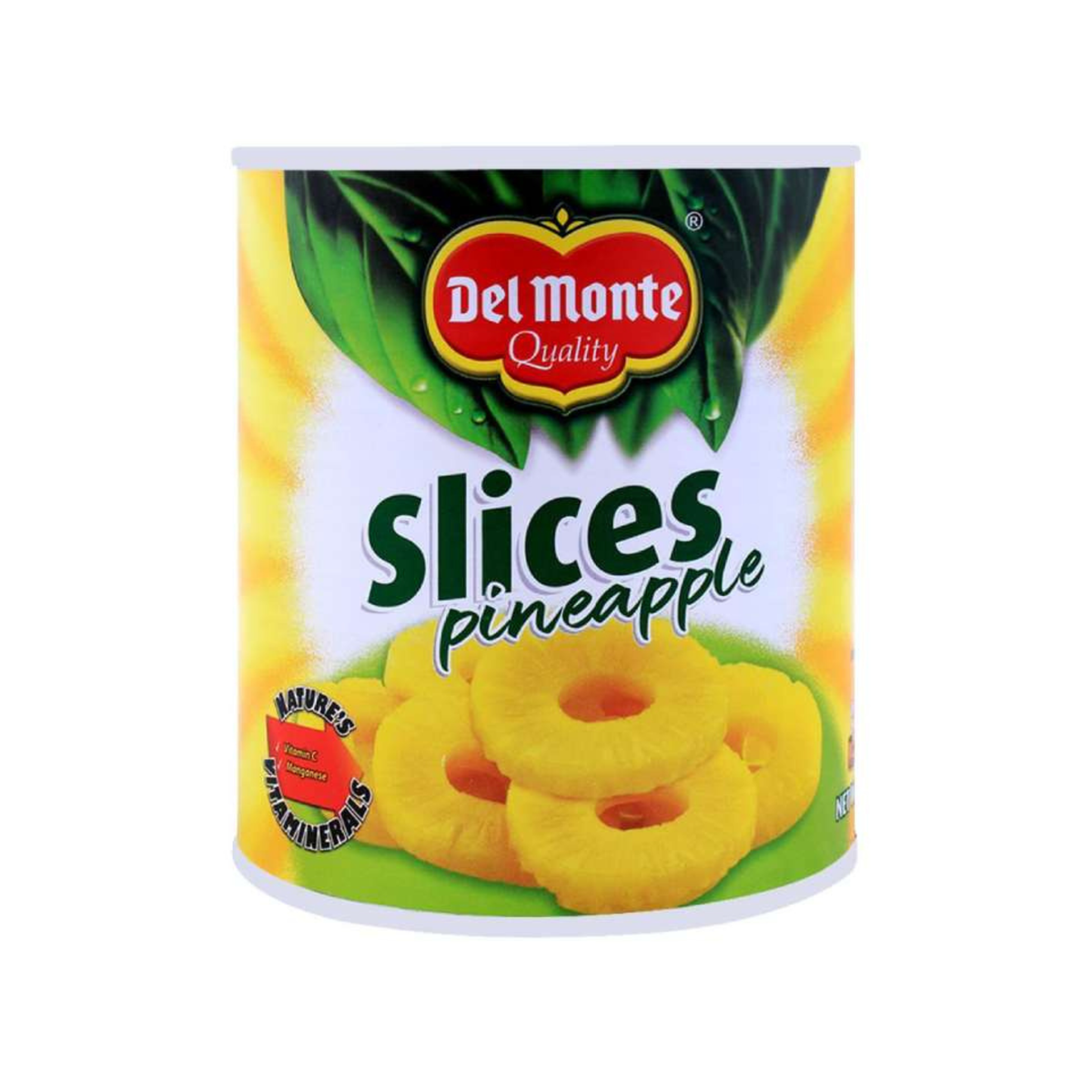 DelMonte Tin Fruit Pineapple Slices 3kg
