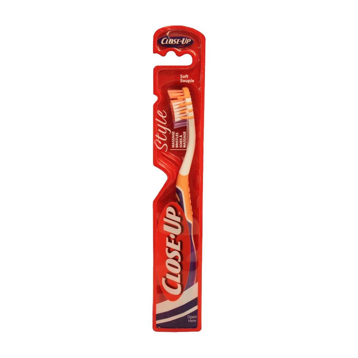 Close up toothbrush Soft